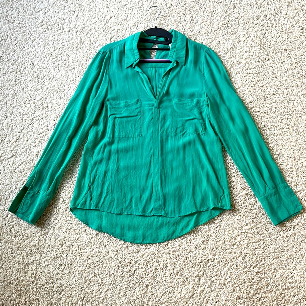 BCBG silk blouse